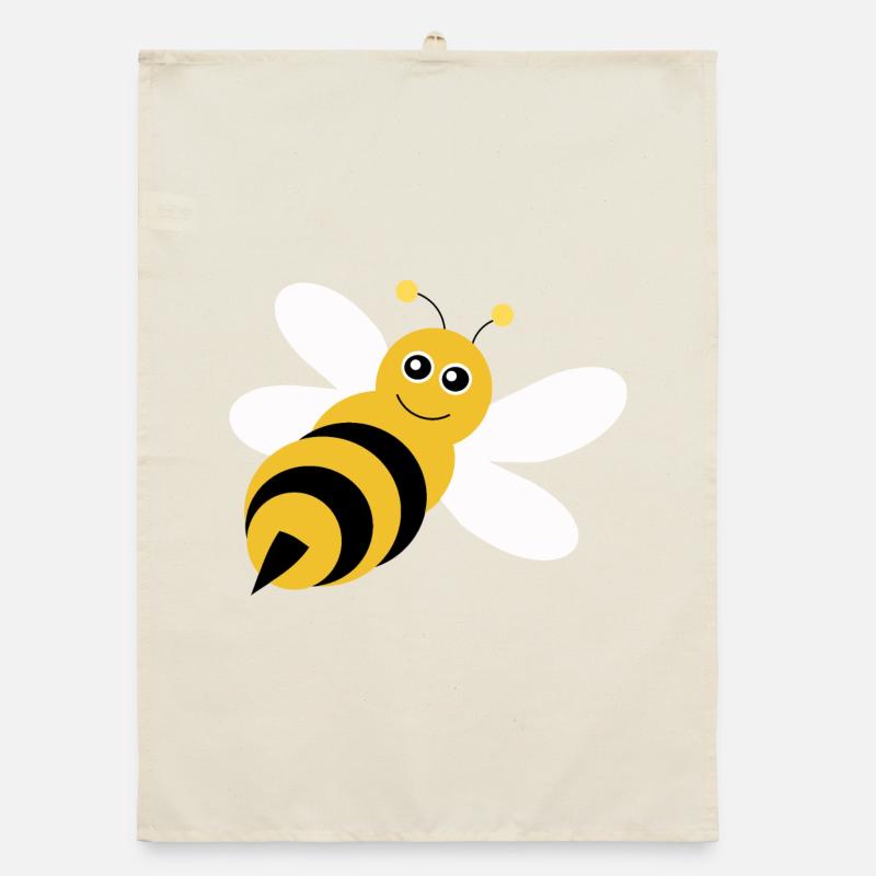 Bee Bee Beekeeper Gift Christmas Organic dish towel