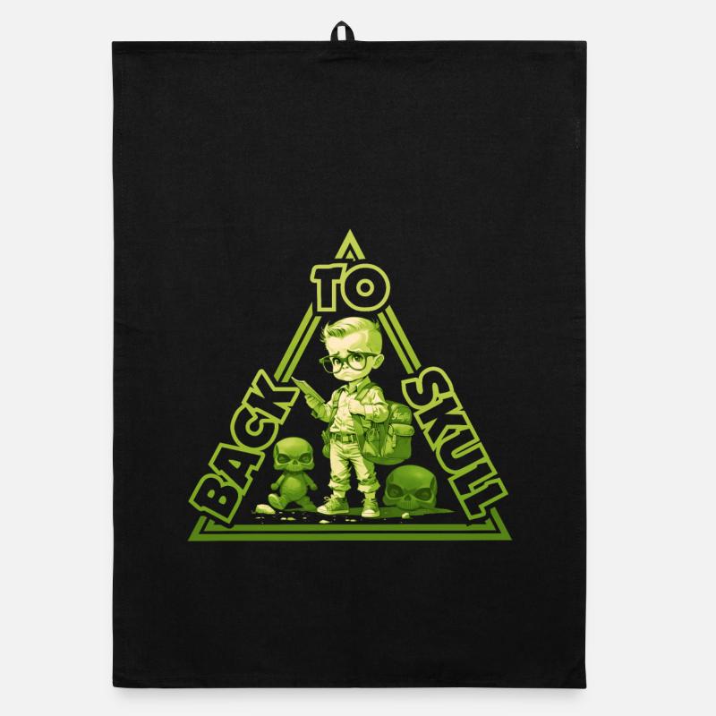 Retour à l'école - vert Torchon bio