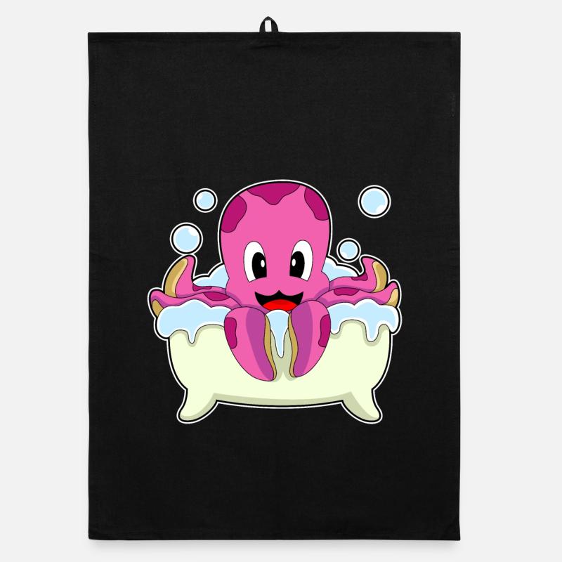 Baignoire de bain Octopus Torchon bio