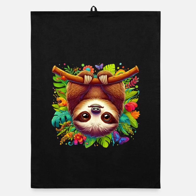 Sloth Organic dish towel