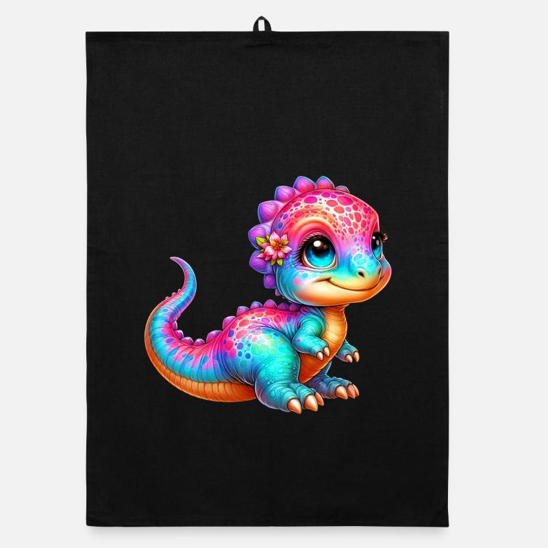 Dinosaure Torchon bio