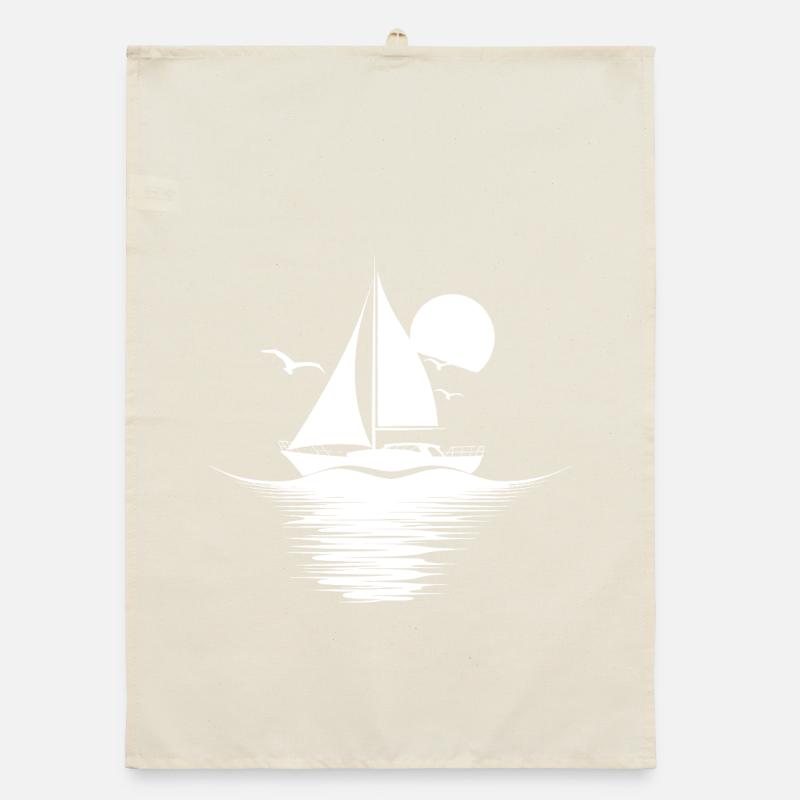 Dessin de voile Torchon bio