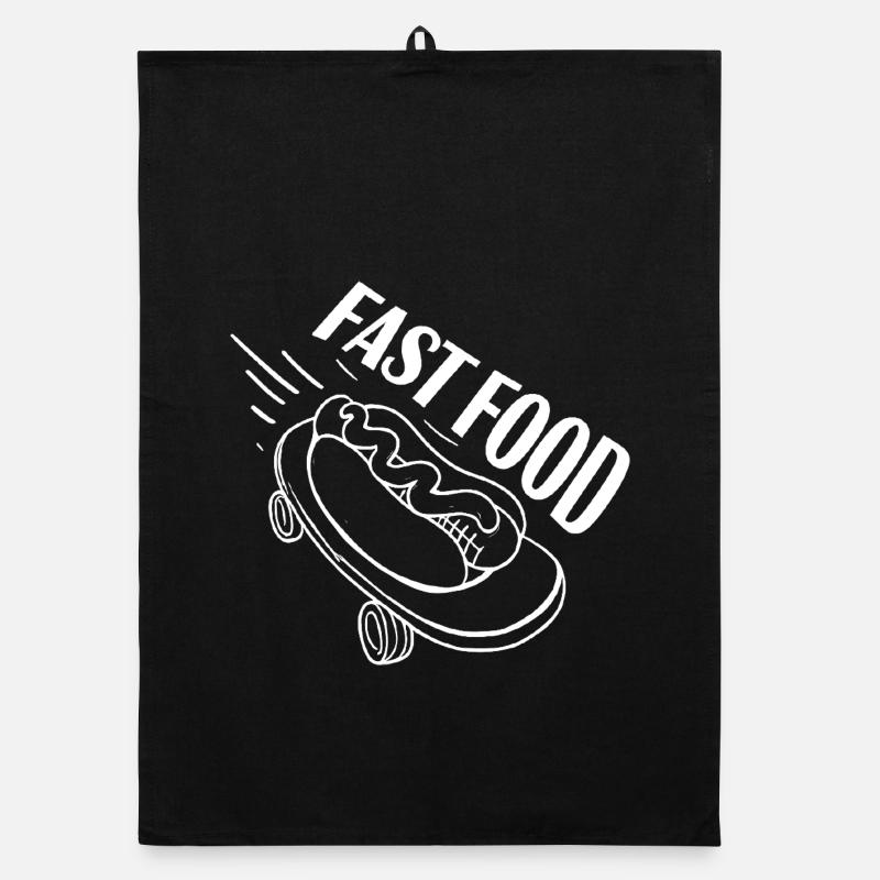 Fast Hot Dog Skateboard Longboard Torchon bio