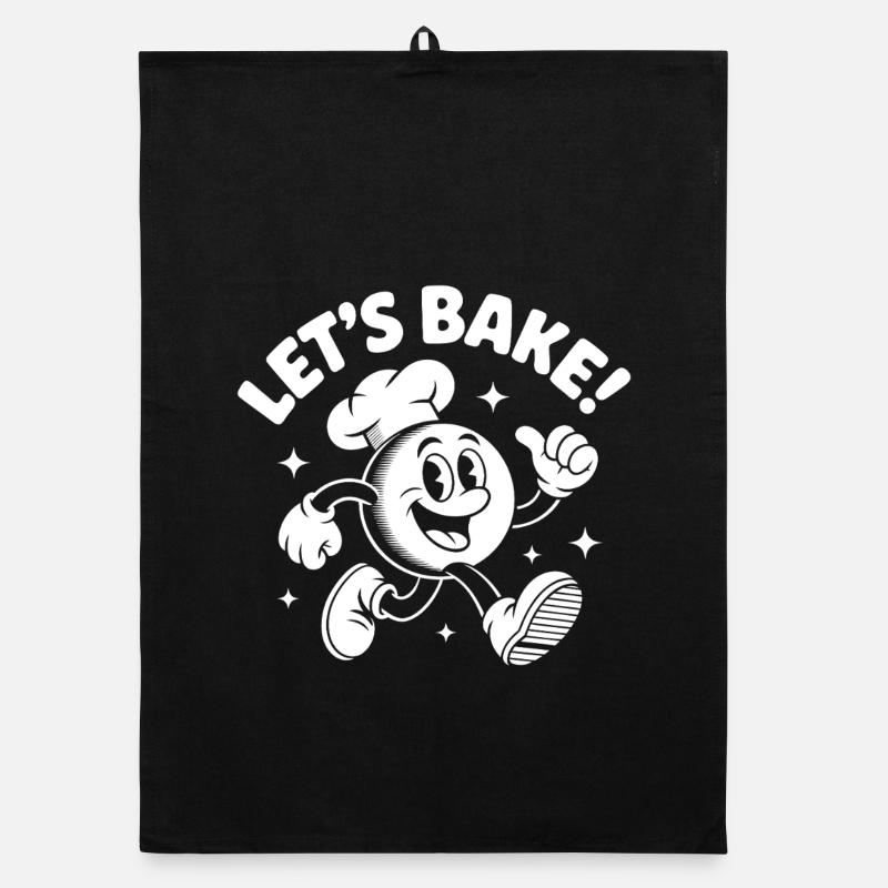 Baking Fun Chef Cookie Organic dish towel