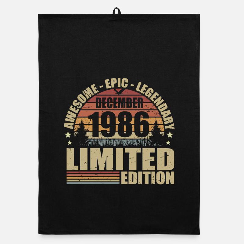 Décembre 1986 - Édition Limitée Décembre 1986 Torchon bio