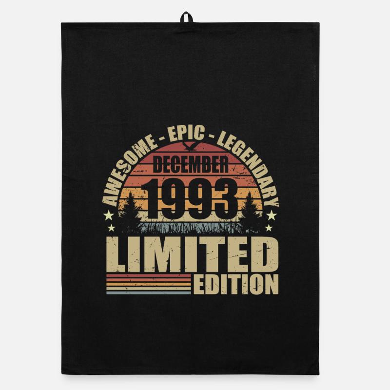 Décembre 1993 - Édition Limitée Décembre 1993 Torchon bio