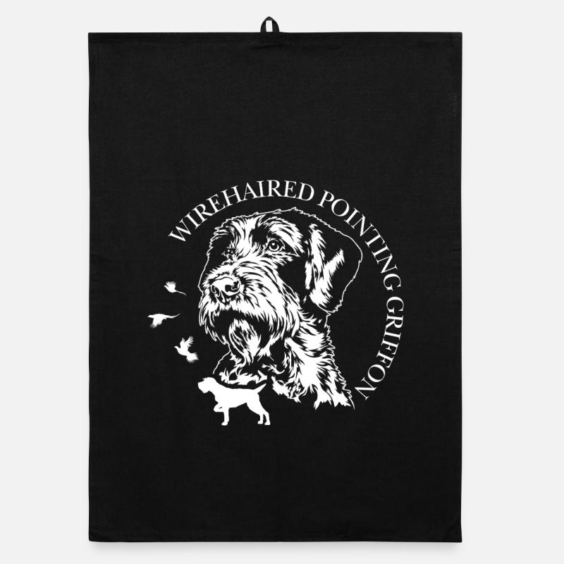 Chiens de chasse griffons pointeurs à poils durs Wilsigns Torchon bio