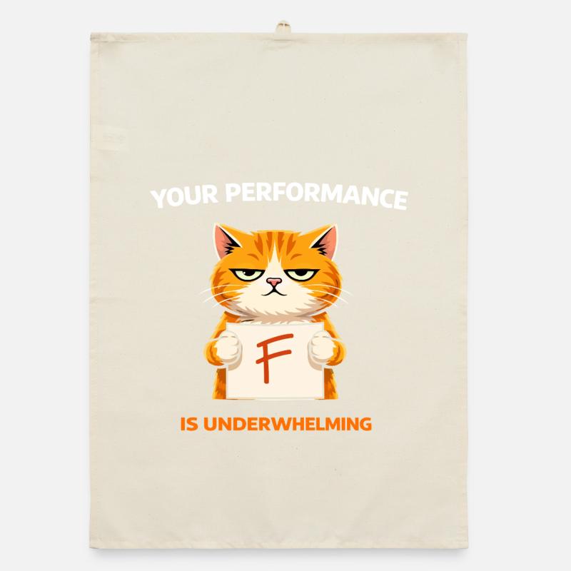 Underwhelming Cat Performance Organic dish towel
