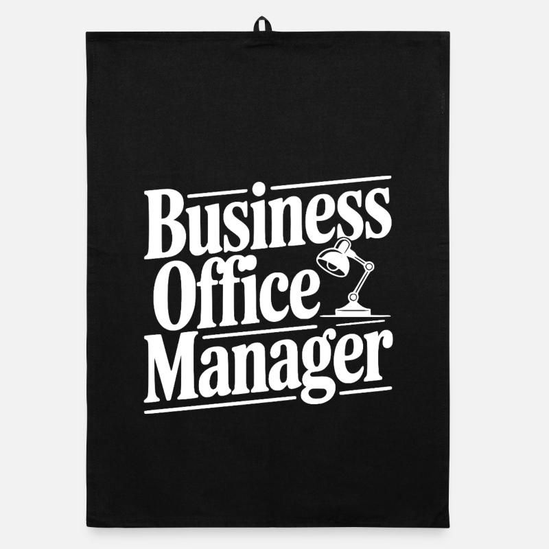 Business Office Manager Organic dish towel
