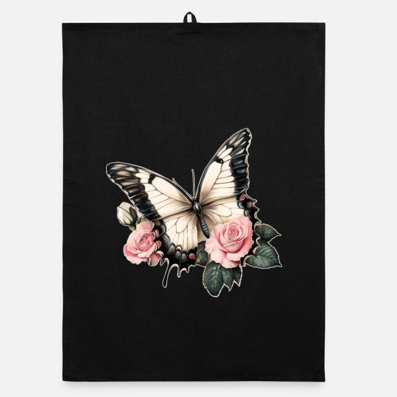 Vintage papillon Torchon bio