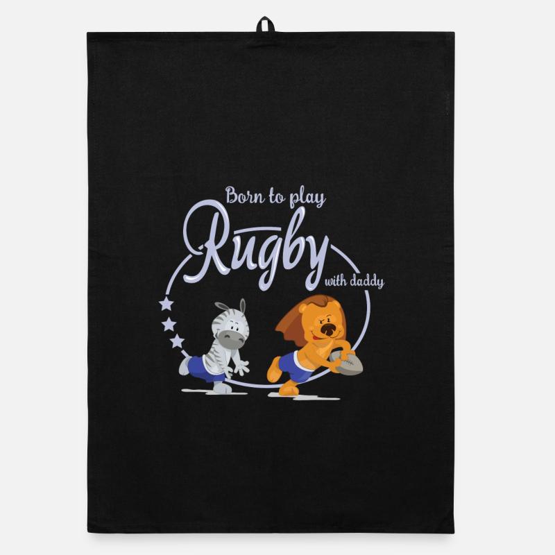 rugby Organic dish towel
