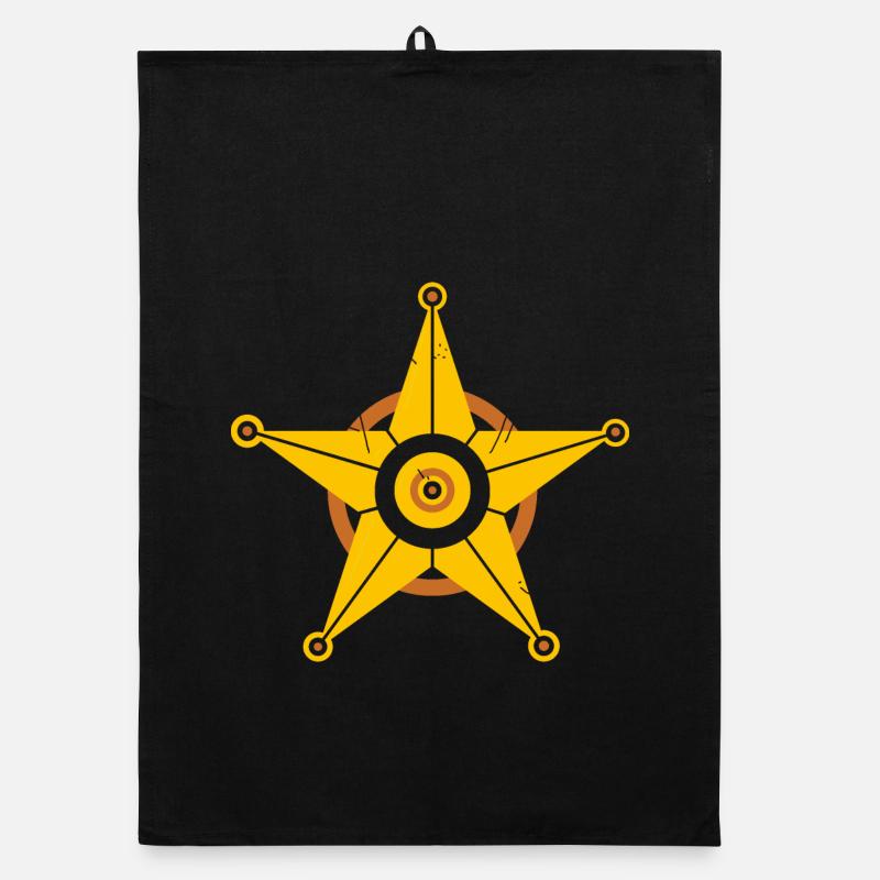 Sheriff Stern Organic Geschirrtuch
