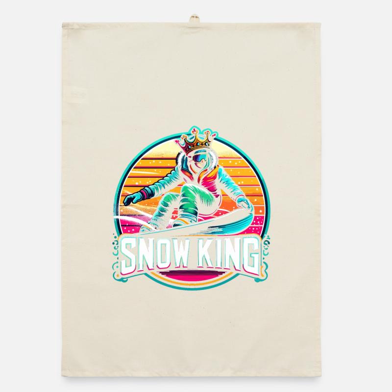 Conception du snowboard Snow King Torchon bio