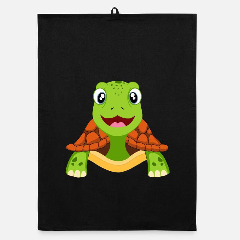 Turtle Turtles Organic dish towel