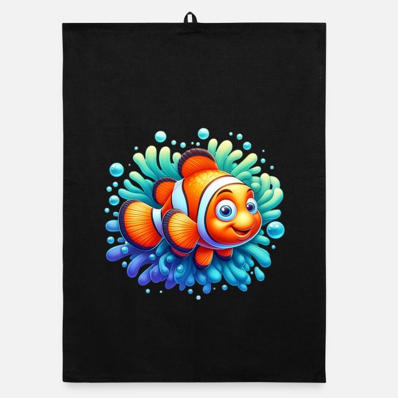 Clownfish Organic dish towel