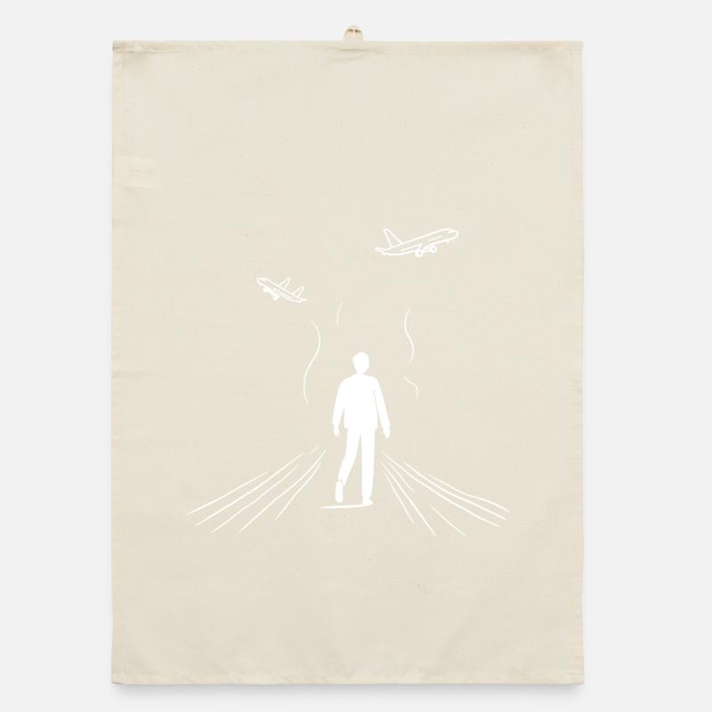 Plane Spotter Organic dish towel