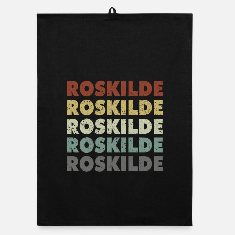 Roskilde - Denmark - Dänemark - Skandinavien Organic Geschirrtuch