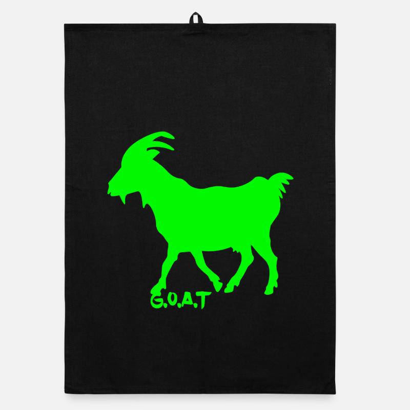 Chèvre vert fluo Torchon bio