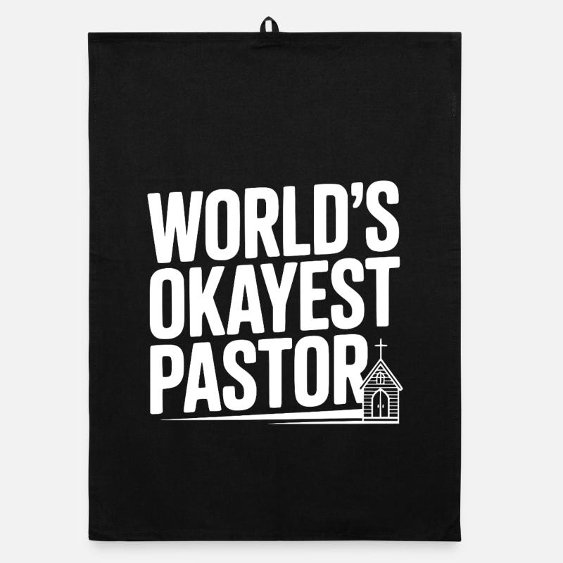 Der beste Pastor der Welt Organic Geschirrtuch