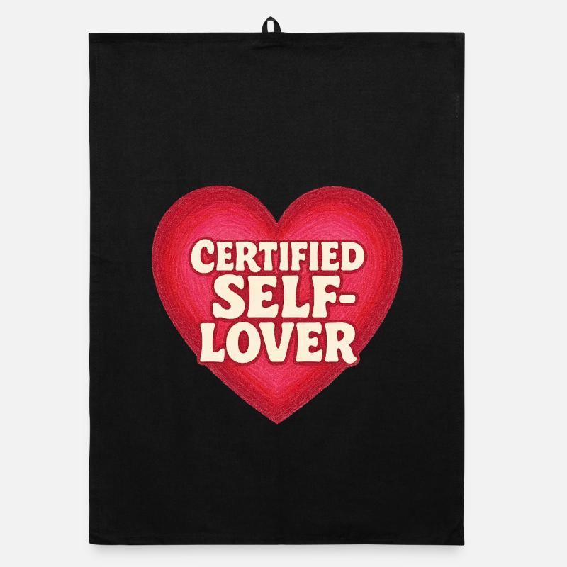 self-love Organic dish towel