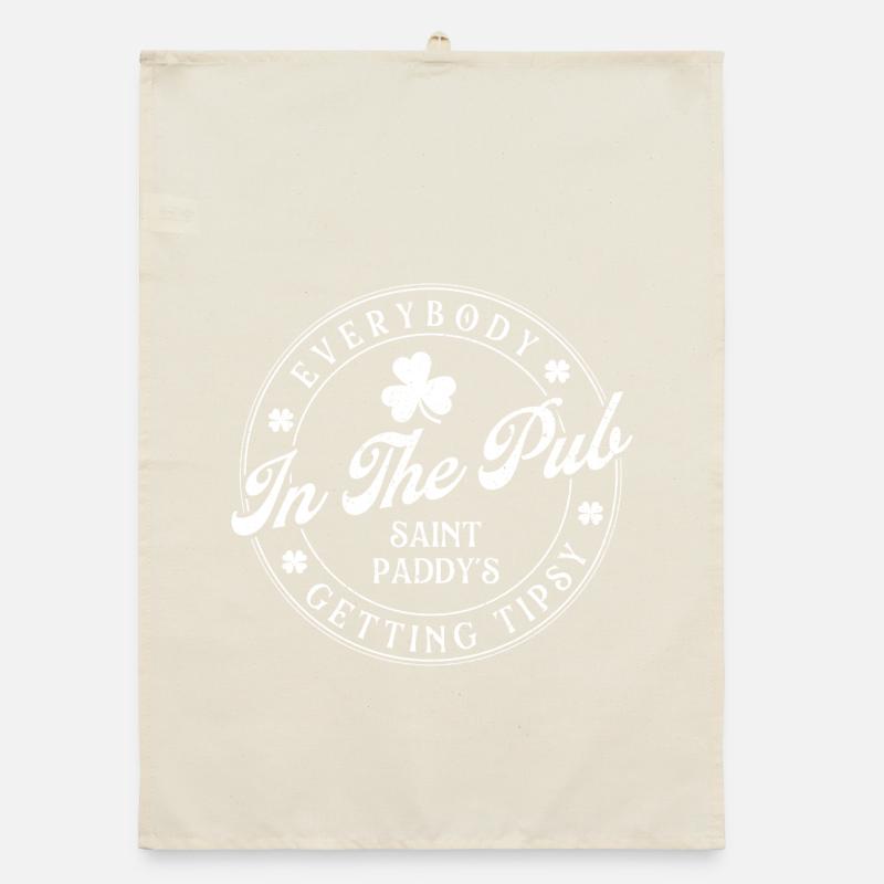 Tout le monde dans le pub devient un peu pompette à St Pats Torchon bio