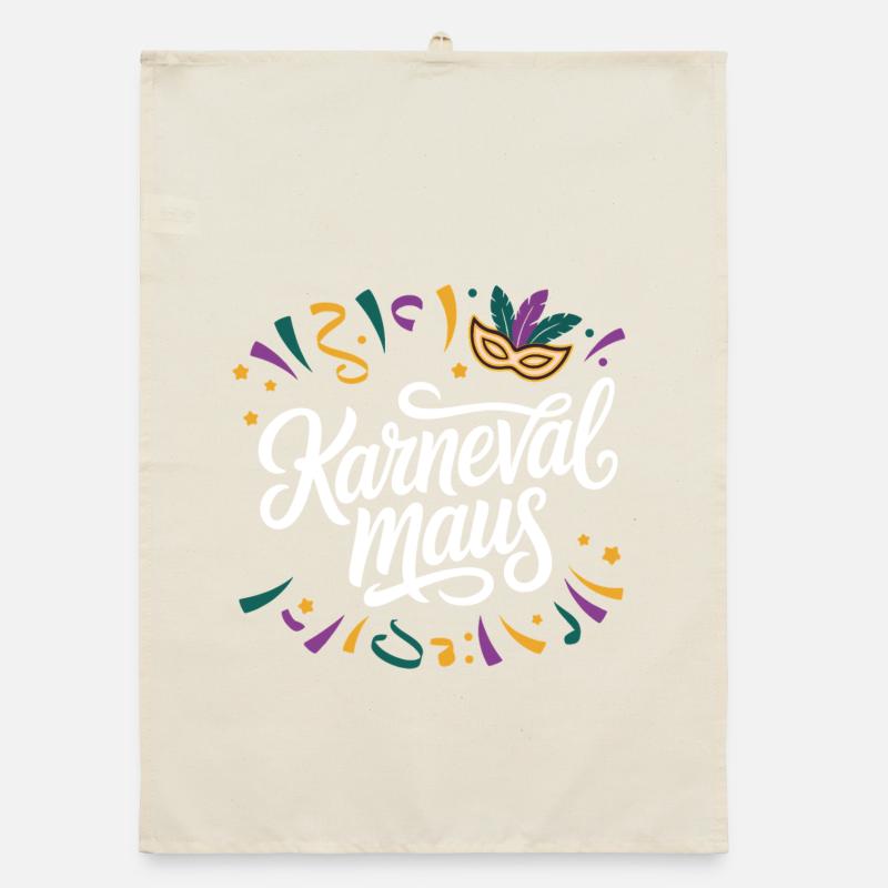 Carnival Mouse Organic dish towel
