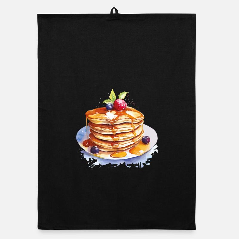 Crêpes à l’aquarelle avec du sirop Torchon bio