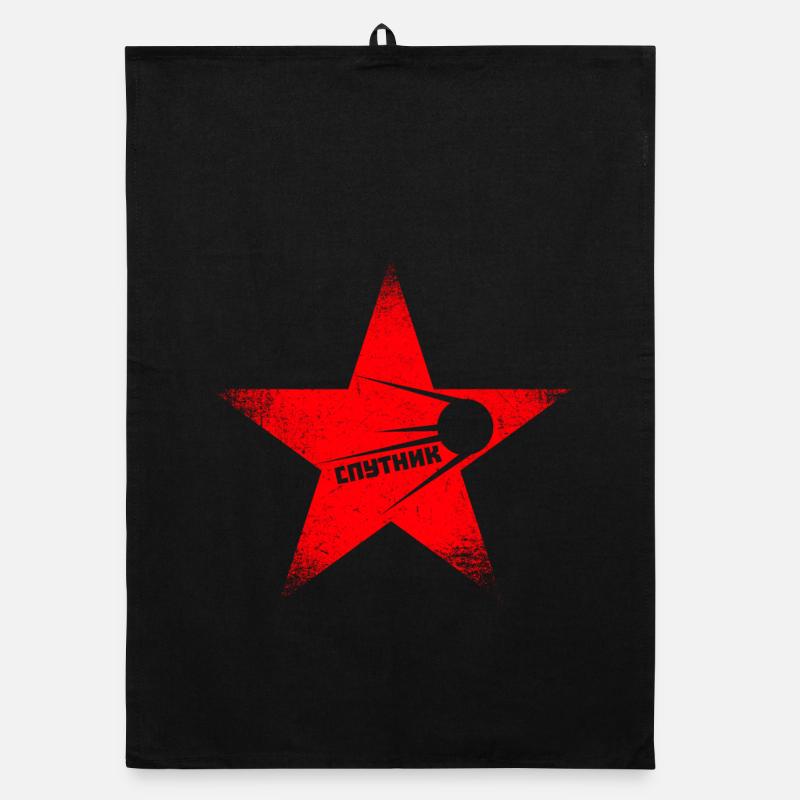 Red Star - Sputnik Organic dish towel
