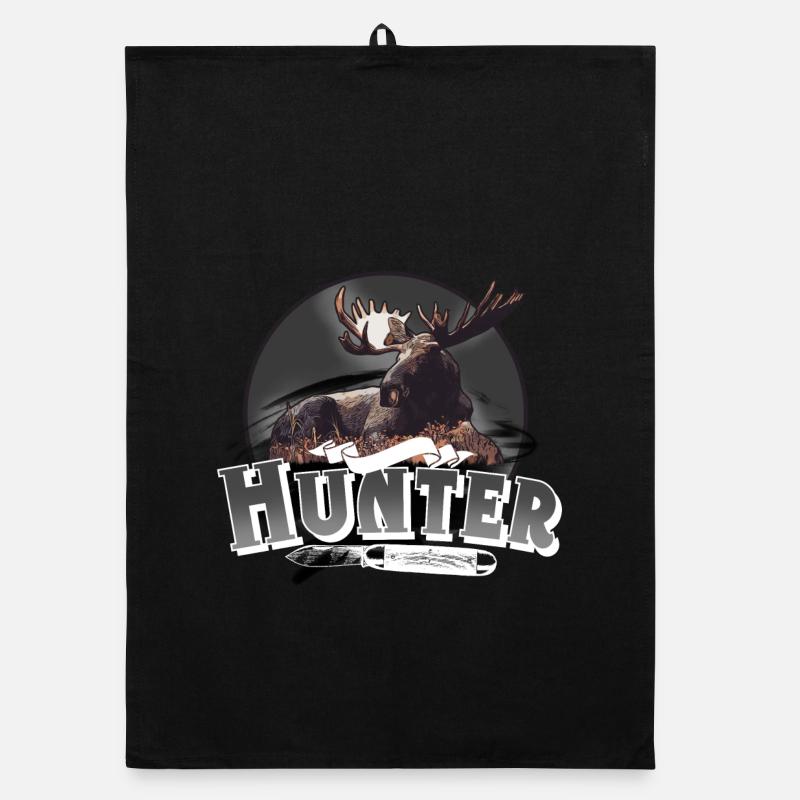 Hunter Jäger Jagen Organic Geschirrtuch