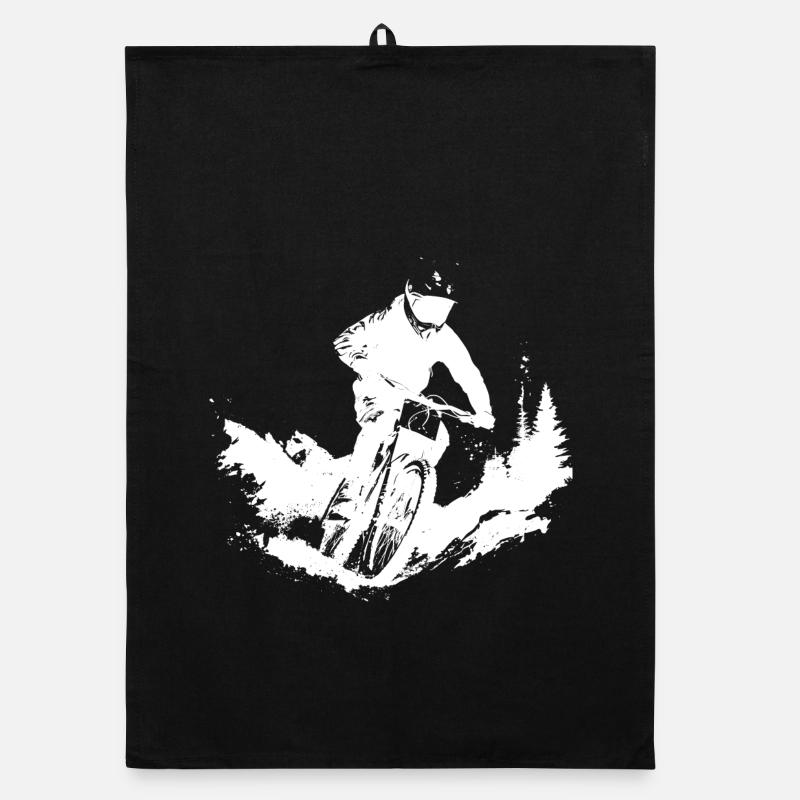 Mountainbiker Organic Geschirrtuch