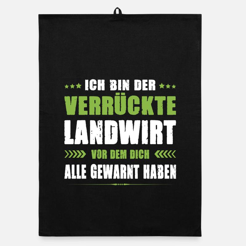 Landwirt Geschenk Landwirtschaft Traktor Bauer Organic Geschirrtuch