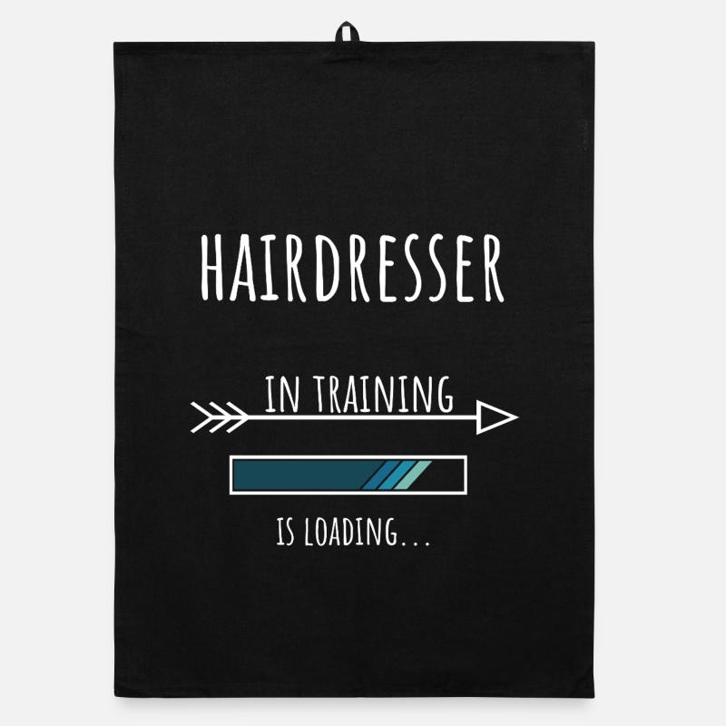 Coiffeur Cadeau Profession Éducation Torchon bio