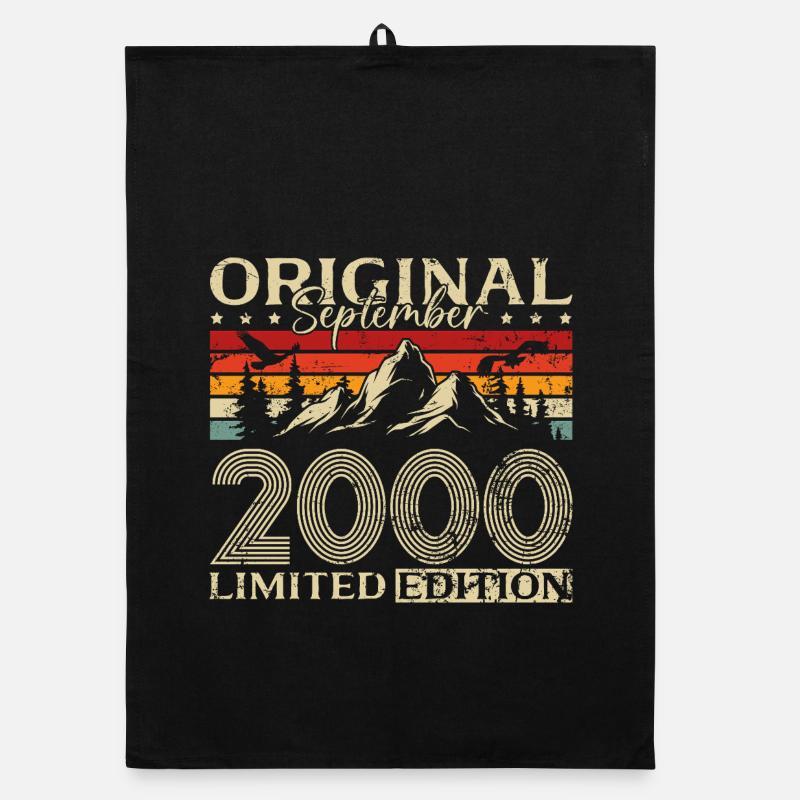 25ème Anniversaire Millésime Septembre Millésime 2000 Torchon bio