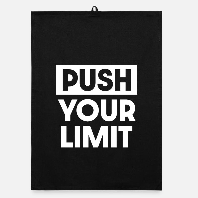 Push Your Limit Organic dish towel