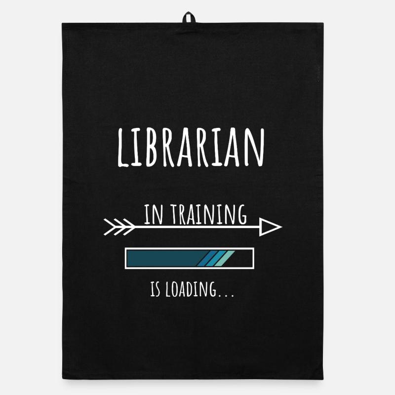 Librarian Gift Profession Education Librarian Organic dish towel
