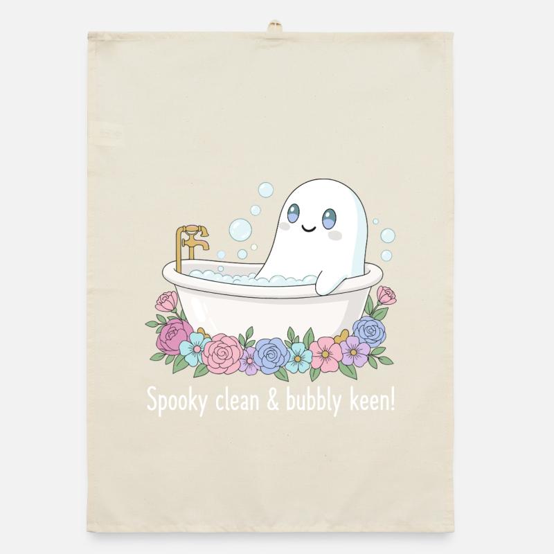Süßer Spuk Organic Geschirrtuch