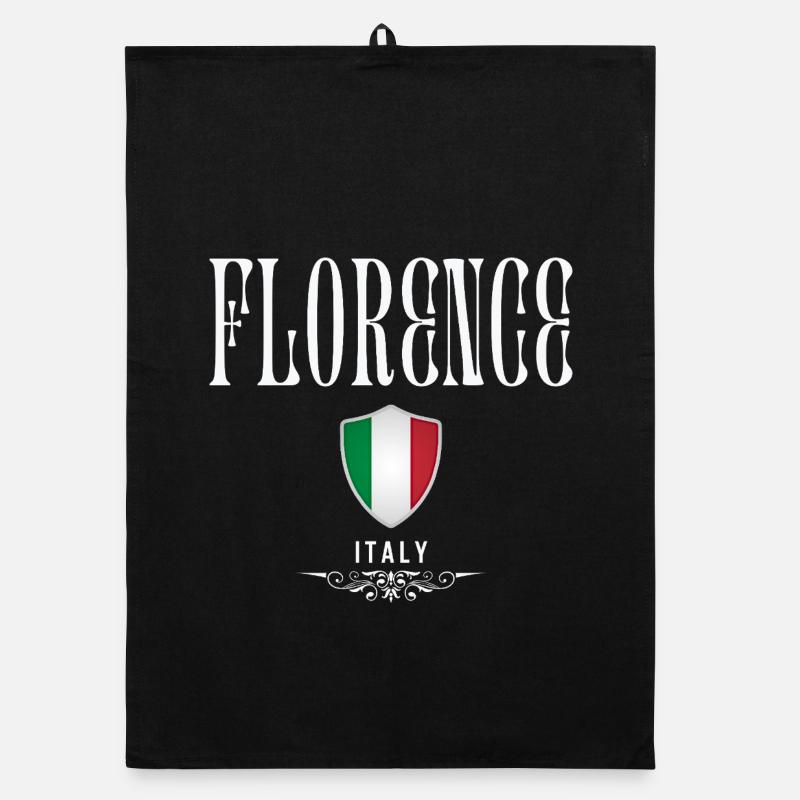 Florence Italy, souvenir Florence Organic dish towel