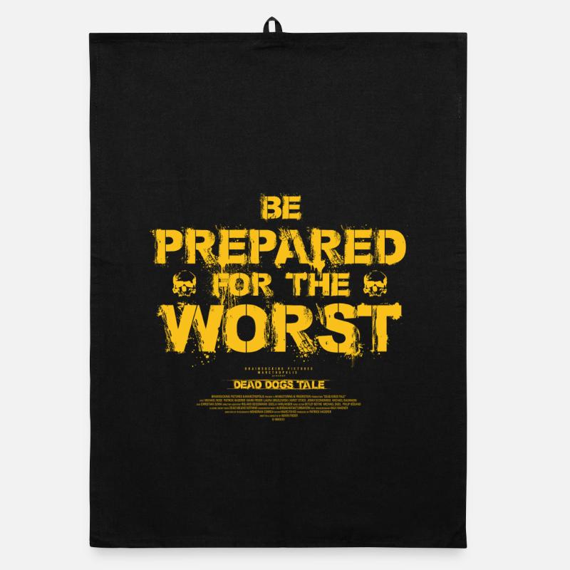 Be Prepared for the Worst Organic dish towel