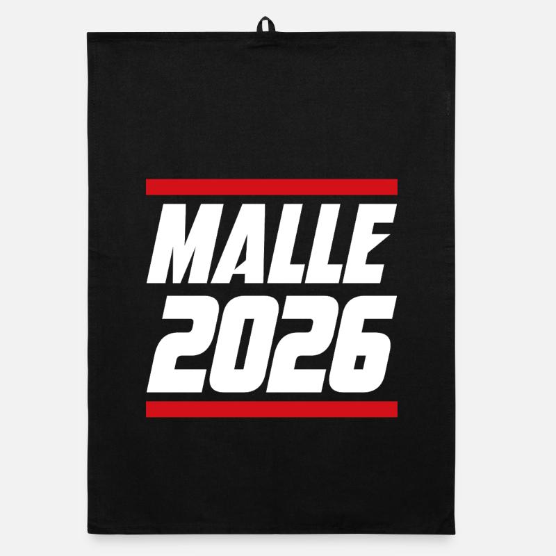 Lettrage Malle 2026 Torchon bio