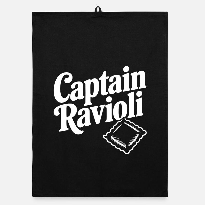 Captain Ravioli Organic dish towel