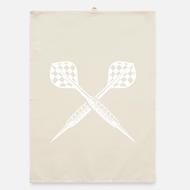 Lancer de fléchettes Fléchettes Fléchettes Torchon bio