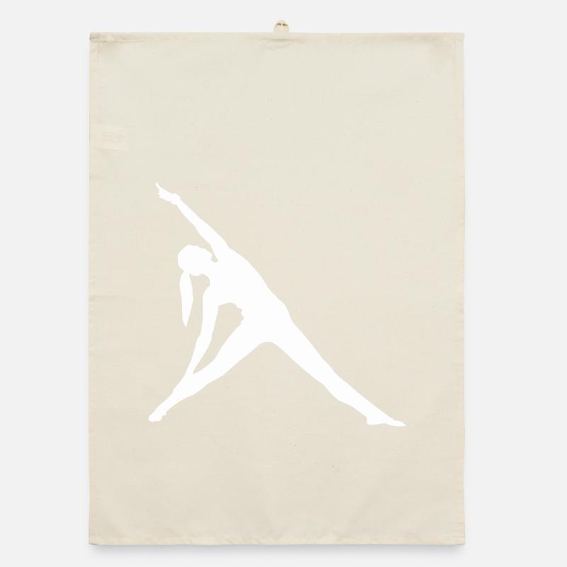 Stretch Silhouette Dancer Organic dish towel