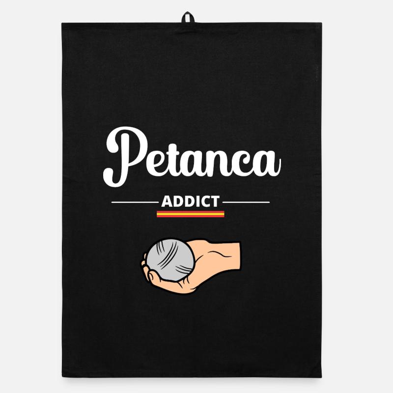 Petanque Addict Spain Organic dish towel