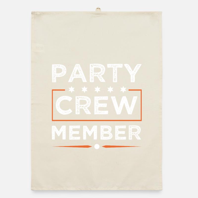 Party Crew Organic Geschirrtuch