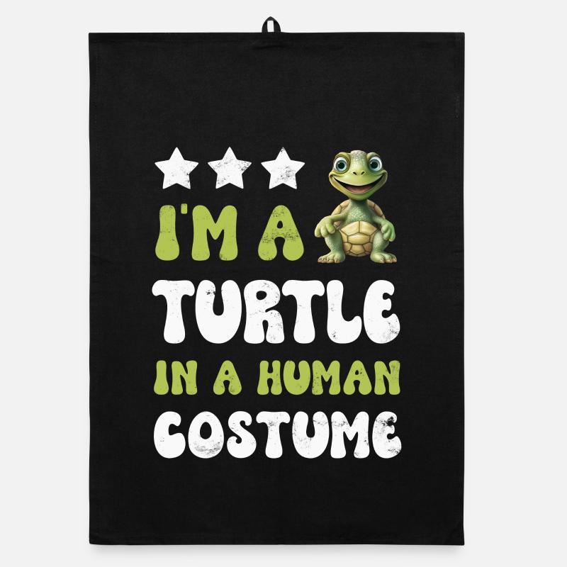 Turtle Turtles Organic dish towel