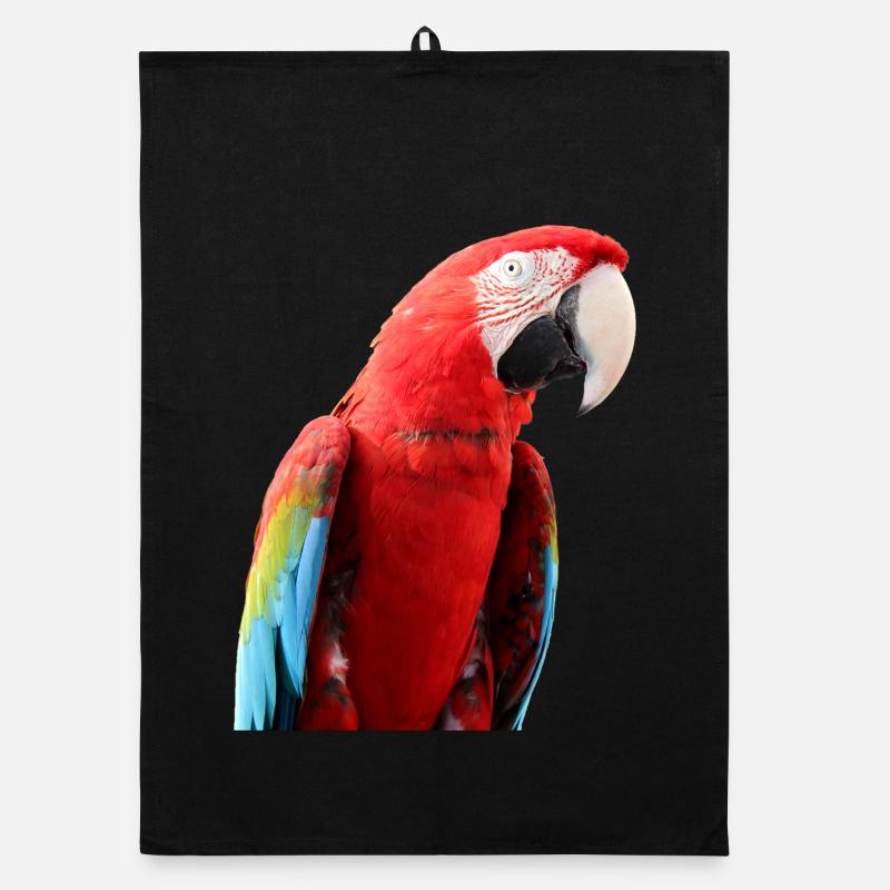 Perroquets oiseau T-shirt cadeau Torchon bio