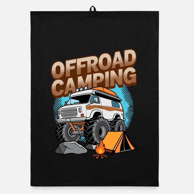Off-road camping Organic dish towel