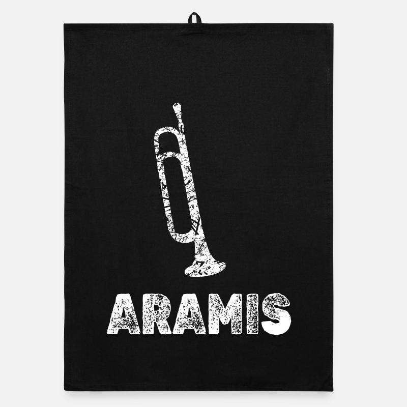 Aramis as a brass band Organic dish towel