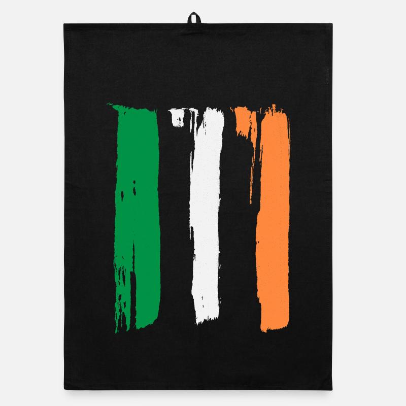 Drapeau de l’Irlande Torchon bio