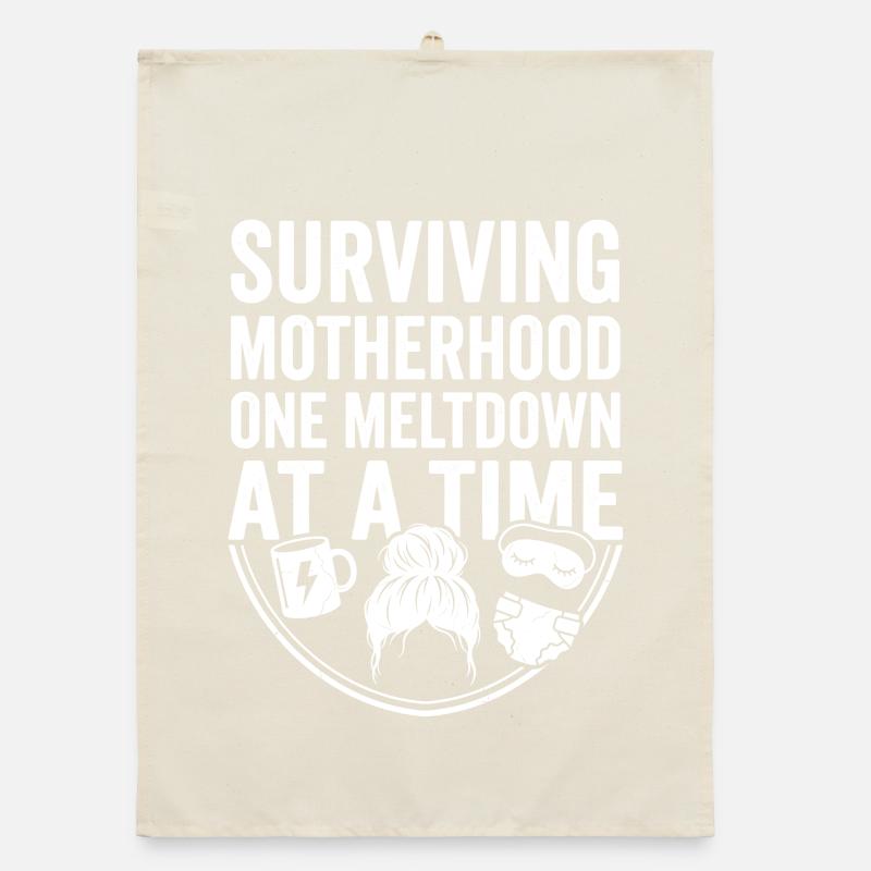 Mutterkraft: Meltdowns bewältigt Organic Geschirrtuch